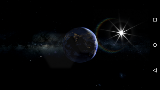 Earth Planet 3D Live Wallpaper screenshot 3