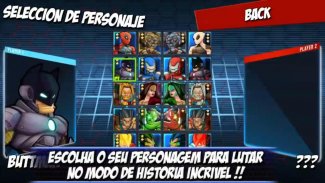 Super-herois jogos de luta conquistando o mundo screenshot 2