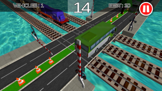 RailRoad Crossing 🚅 Train Simulator Game screenshot 7