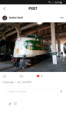 Train Siding social media screenshot 4