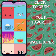 Fonds d'écran mignon 💜 Cute Wallpapers Kawaii screenshot 3