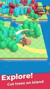 Wood Chopper: Cut, Explore & Build screenshot 12