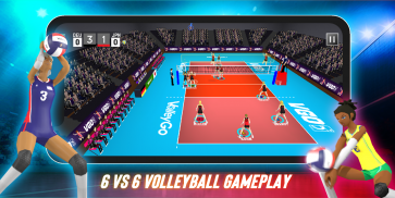 Volleyball: VolleyGo screenshot 3