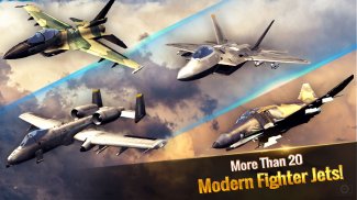 avião de combate ace: combate aéreo moderno screenshot 4