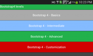 Bootstrap 4 Expert Level Demo screenshot 16