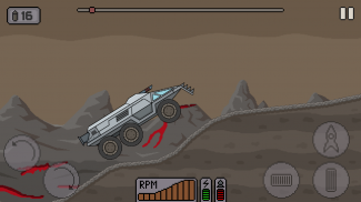 Death Rover: Space Zombie Race screenshot 1
