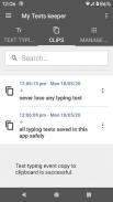 Typing Saver : Key Logger screenshot 0