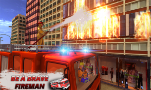 American FireFighter Hero: Fire Truck Simulator screenshot 13