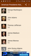 American Presidents History (USA) screenshot 0