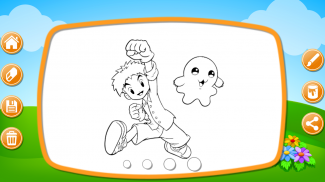 Anak-anak Mewarnai Kartun screenshot 3