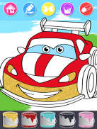 Çocuklar için boyama arabaları screenshot 4