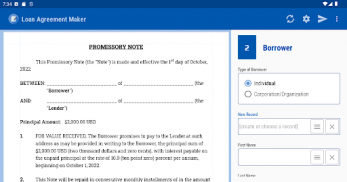 Loan Agreement Maker screenshot 8