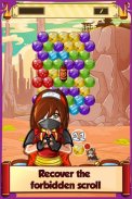 Ninja Shuriken Saga Bubble Shooter screenshot 5