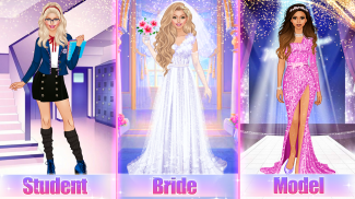 Superstar Career: Dress Up screenshot 2