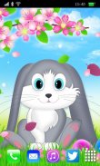 Easter Bunny Live Wallpaper screenshot 1