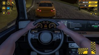 टैक्सी पागल ड्राइविंग पहाड़ी पर्वत screenshot 3