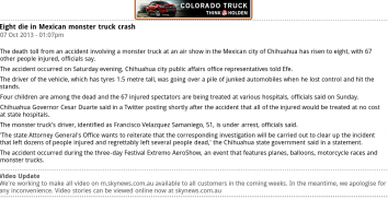 Monster Truck NewsChannel screenshot 1