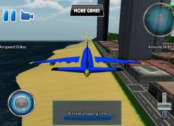 Simulatore di volo aereo A-3D screenshot 8