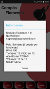 Flamenco rhythms. Metronome screenshot 0