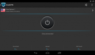 DroidVPN - Easy Android VPN screenshot 1