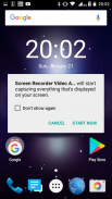 Screen recorder Video Audio Foto Call recorder screenshot 5