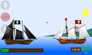 Guerra de Barcos Piratas screenshot 1