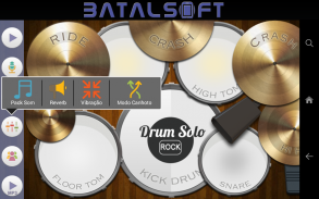 Drum Solo Rock 🥁 Bateria screenshot 1