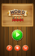 Word Ways: New Word Puzzle 2019 screenshot 1