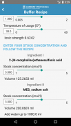 Biological Buffer Calculator screenshot 1