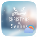 Christmas GO Weather Live Backgrounds Icon