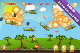 Heli Invasion -- Stop Helicopter Invasion With Rocket Shoot Game screenshot 5