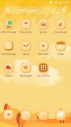 Simple Autumn leaves APUS theme & wallpapers screenshot 1