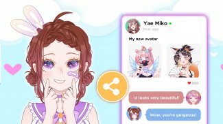 Anime Avatar Maker 2: Dress Up screenshot 1