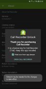 Call Recorder Unlock screenshot 1