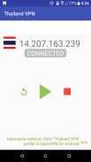 Thailand VPN - for OpenVPN screenshot 3