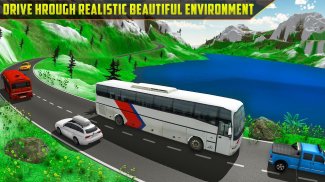 Offroad Bus Simulator Tourist Coach Driving screenshot 0