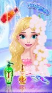 Макияж принцессы льда screenshot 1