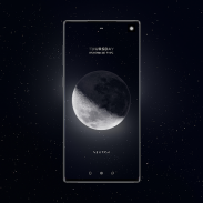 SPINNING MOON theme for KLWP screenshot 0