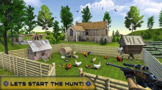 Jeu de défi de chasse poulet screenshot 2