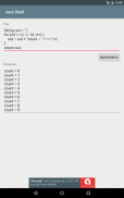 Java Shell screenshot 1