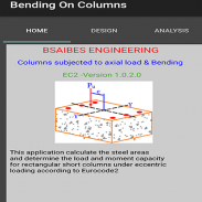 COLUMN UNDER AXIAL LOAD & BENDING(EC2)-TRIAL screenshot 0