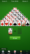 Solitaire Pyramid - Juegos de cartas clásicos screenshot 1
