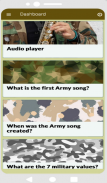 Military songs screenshot 1