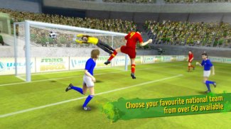 Striker Soccer Brazil screenshot 0
