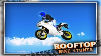 Verrückte Rooftop Bike Stunt screenshot 12