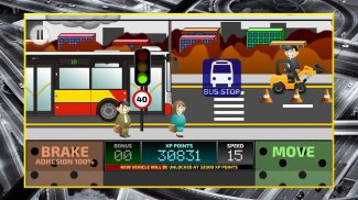 City Bus Driving Simulator 2D screenshot 7