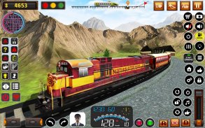 Uphill Train Simulator Game. screenshot 2