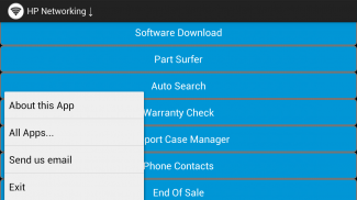 HP Networking screenshot 2