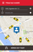 Főtaxi Taxi rendelő alkalmazás screenshot 7