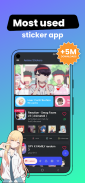 +999K Anime Stickers WASticker screenshot 2